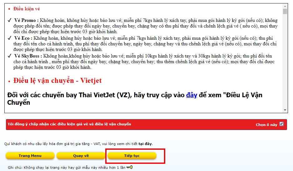 bước 10-HƯỚNG DẪN SĂN VÉ 0D HÃNG VIETJET AIR
